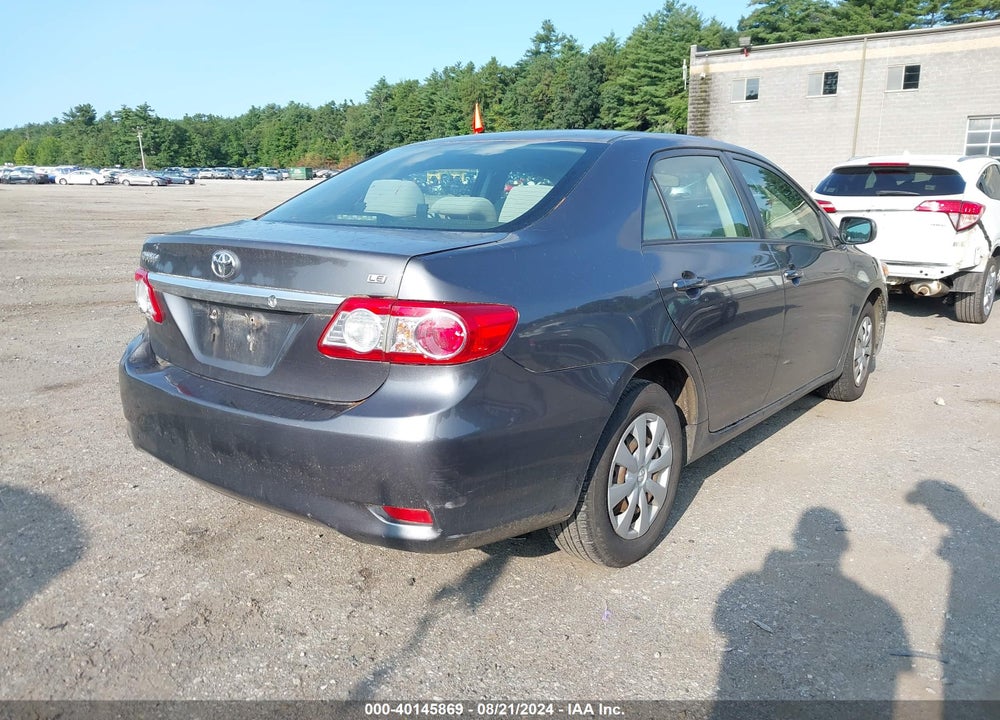2011 TOYOTA COROLLA LE VIN: JTDBU4EE6BJ106040