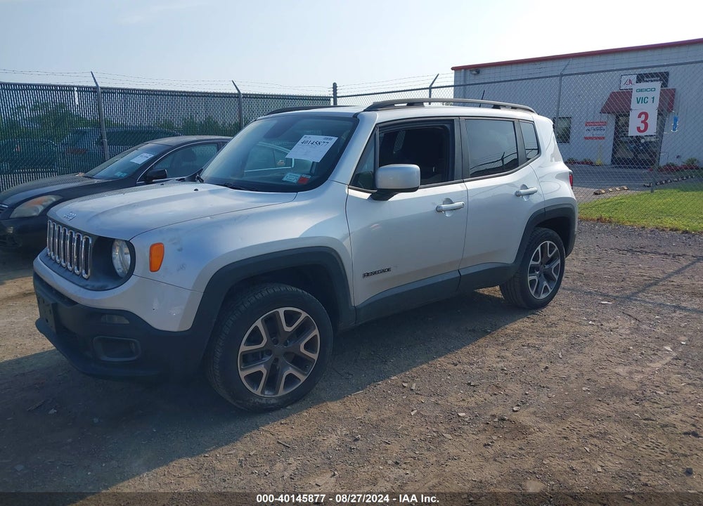 2015 JEEP RENEGADE LATITUDE VIN: ZACCJBBT2FPB29972