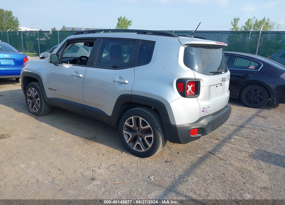 2015 JEEP RENEGADE LATITUDE VIN: ZACCJBBT2FPB29972