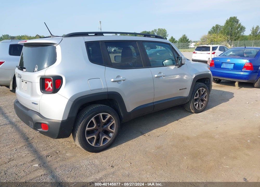 2015 JEEP RENEGADE LATITUDE VIN: ZACCJBBT2FPB29972