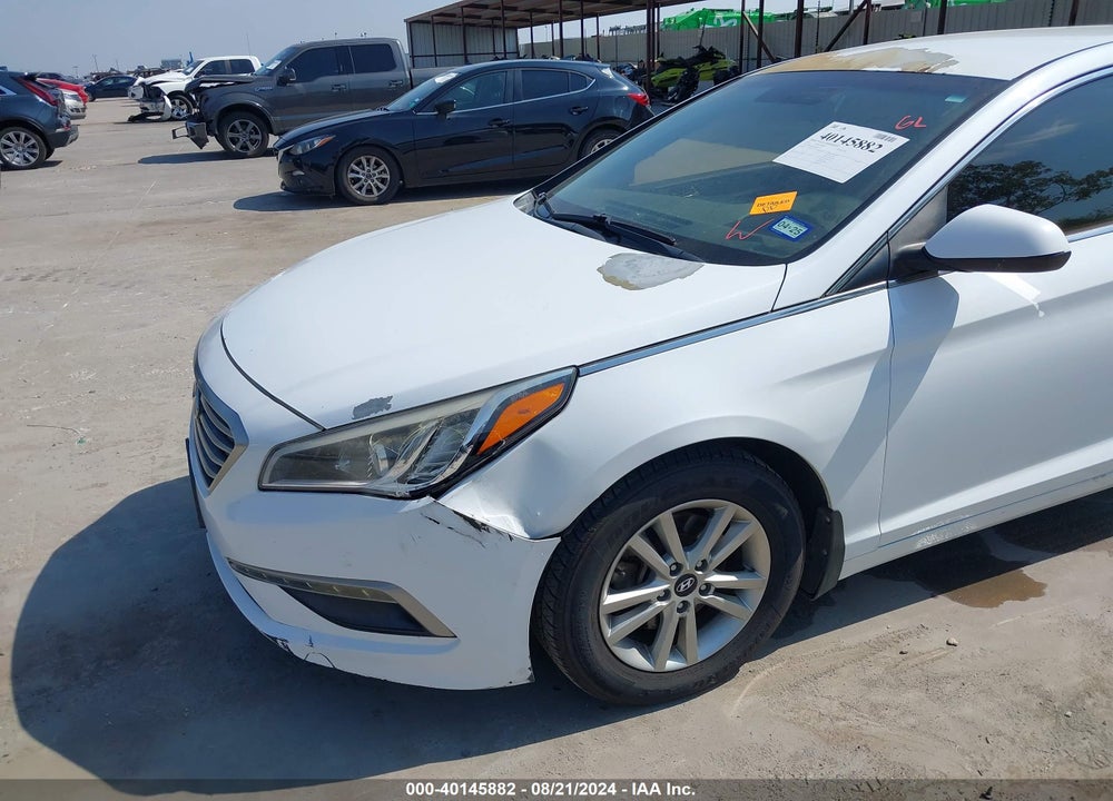 2015 HYUNDAI SONATA SE VIN: 5NPE24AF0FH094712