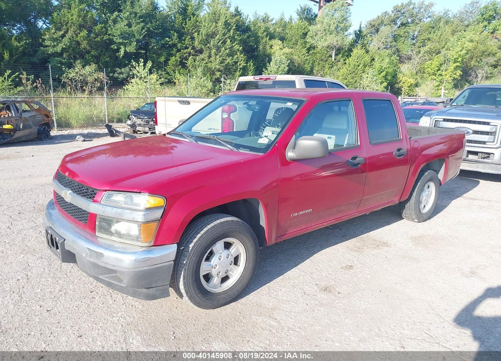 2005 CHEVROLET COLORADO LS VIN: 1GCCS136558179836