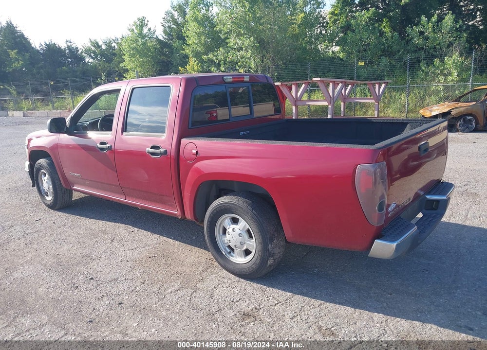 2005 CHEVROLET COLORADO LS VIN: 1GCCS136558179836