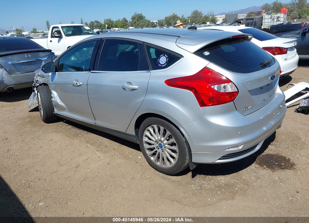 2012 FORD FOCUS TITANIUM VIN: 1FAHP3N28CL467900