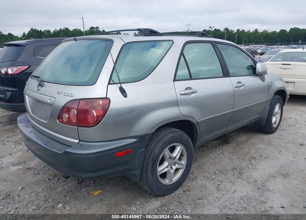2000 LEXUS RX 300 VIN: JT6GF10U2Y0081883