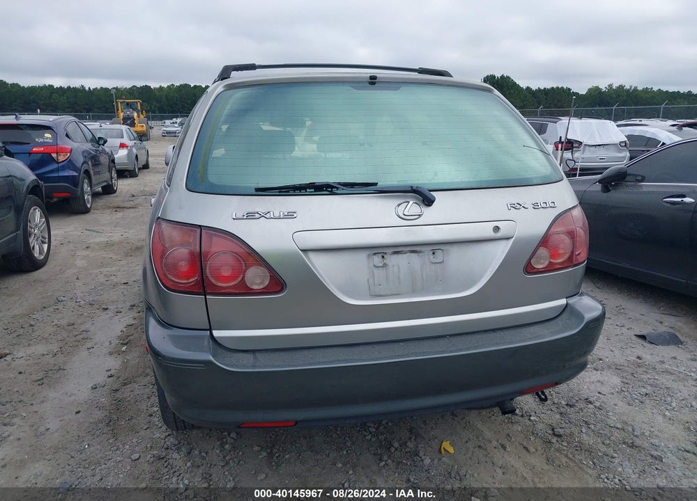 2000 LEXUS RX 300 VIN: JT6GF10U2Y0081883
