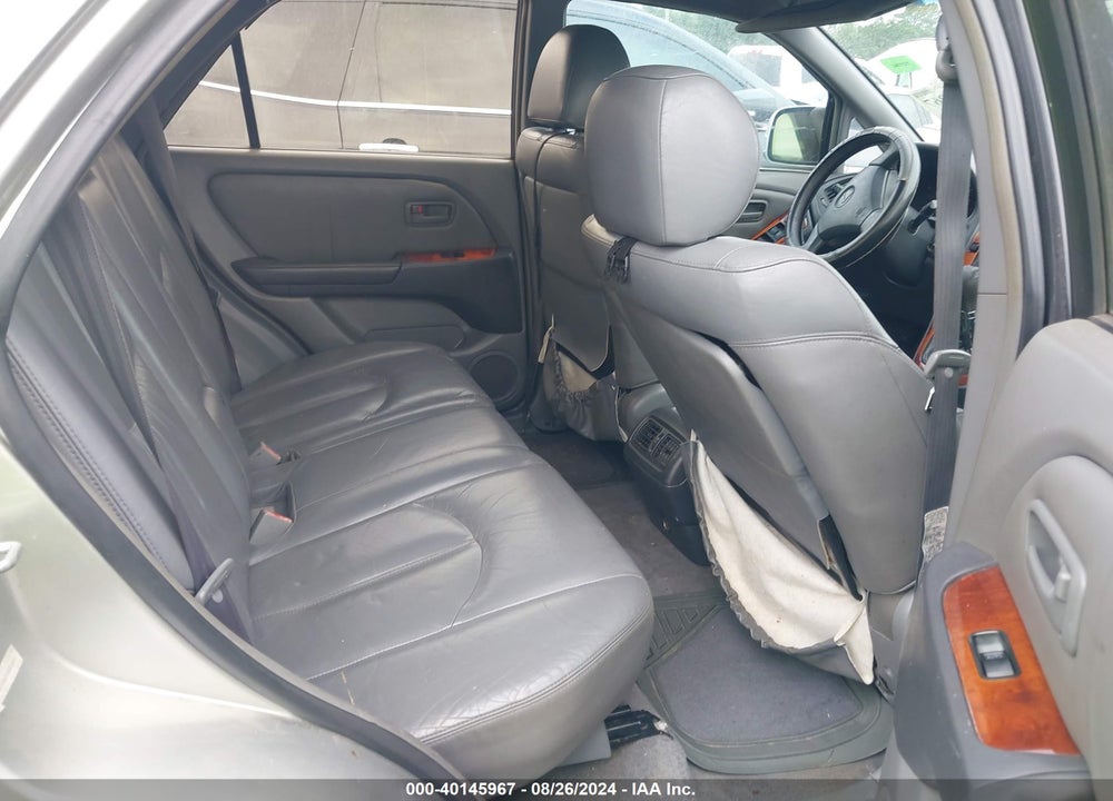 2000 LEXUS RX 300 VIN: JT6GF10U2Y0081883
