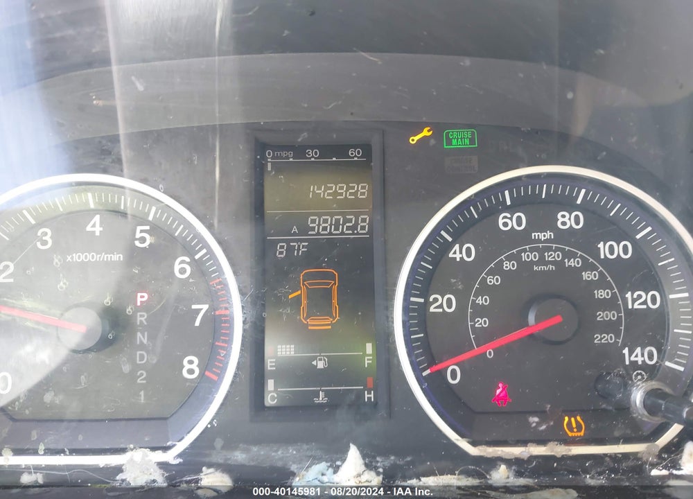 2008 HONDA CR-V EX VIN: JHLRE38578C040499