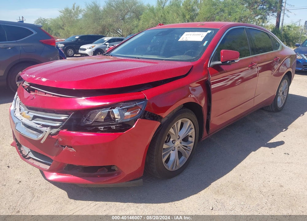 2014 CHEVROLET IMPALA 2LT VIN: 1G1125S35EU102289