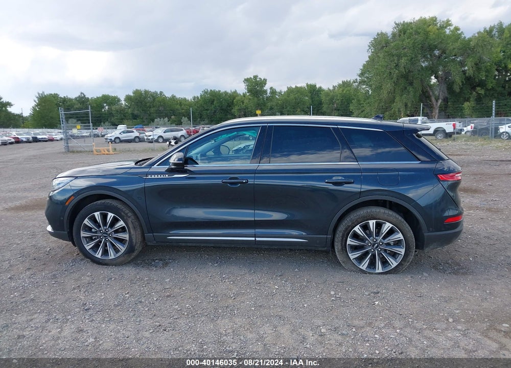 2022 LINCOLN CORSAIR RESERVE VIN: 5LMCJ2D90NUL10849