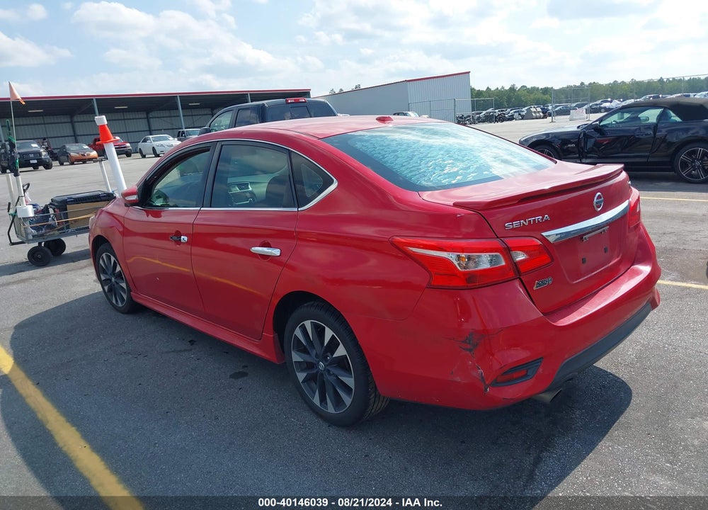 2017 NISSAN SENTRA SR VIN: 3N1AB7AP6HY348134