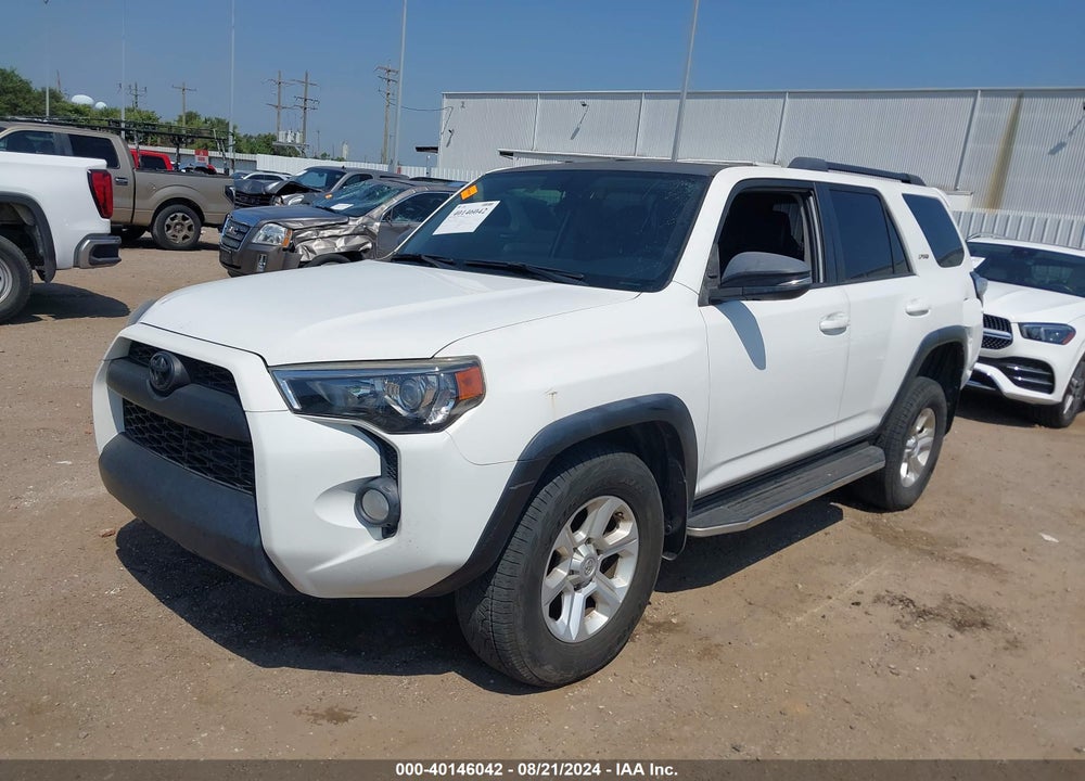2016 TOYOTA 4RUNNER VIN: JTEZU5JR1G5112238