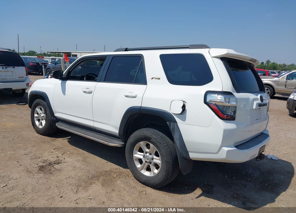 2016 TOYOTA 4RUNNER VIN: JTEZU5JR1G5112238