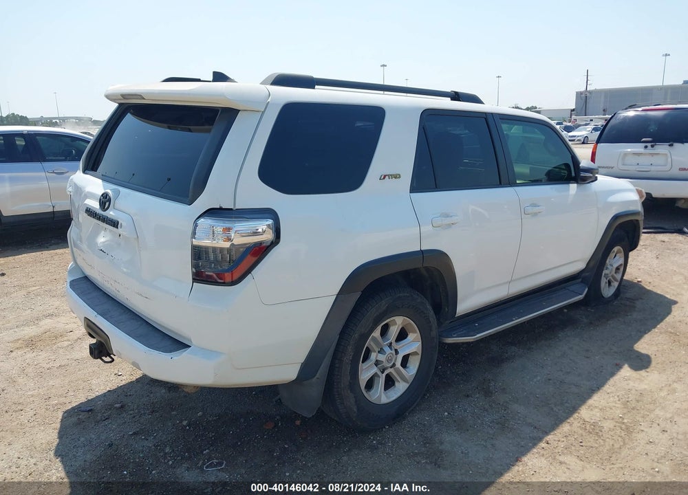 2016 TOYOTA 4RUNNER VIN: JTEZU5JR1G5112238