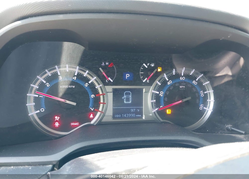 2016 TOYOTA 4RUNNER VIN: JTEZU5JR1G5112238