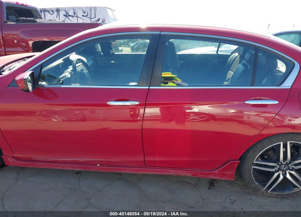 2016 HONDA ACCORD SPORT VIN: 1HGCR2F50GA096817