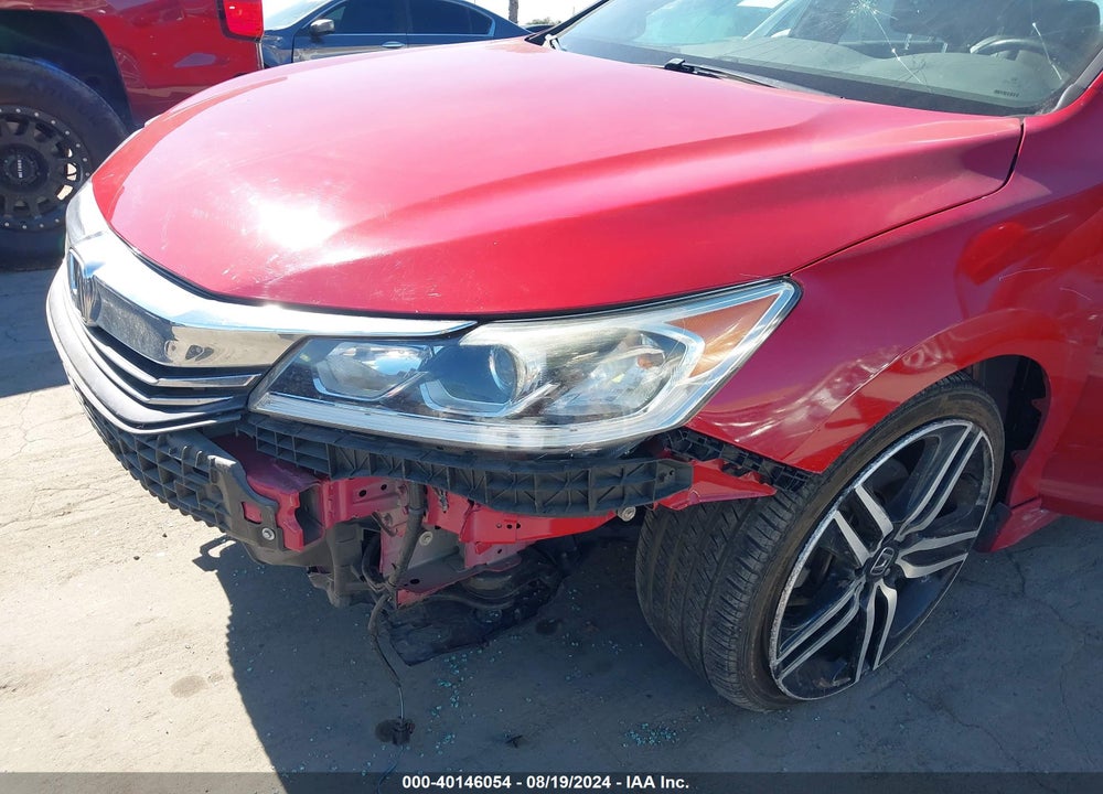 2016 HONDA ACCORD SPORT VIN: 1HGCR2F50GA096817