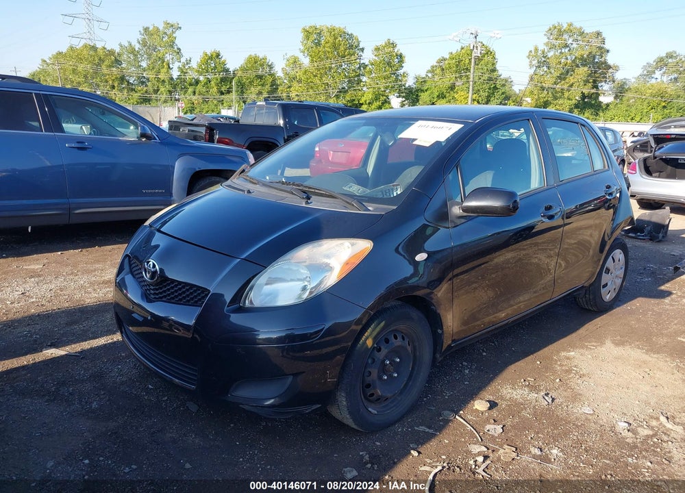 2010 TOYOTA YARIS VIN: JTDKT4K33A5324613