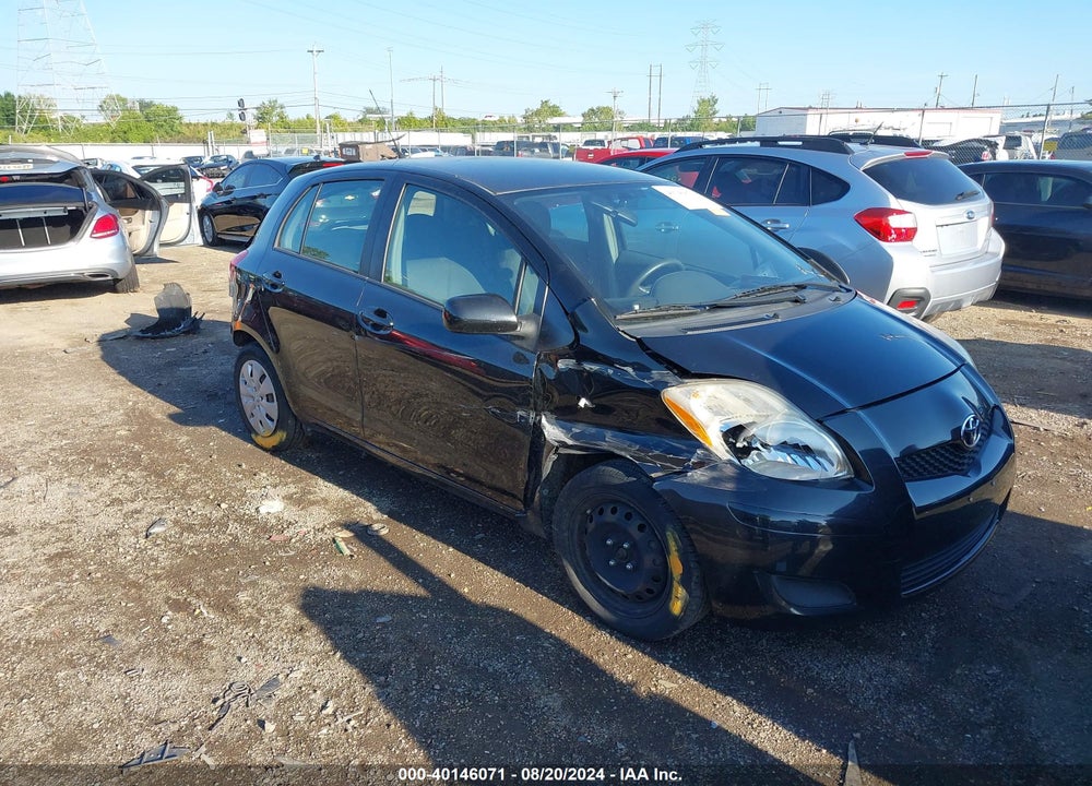 2010 TOYOTA YARIS VIN: JTDKT4K33A5324613