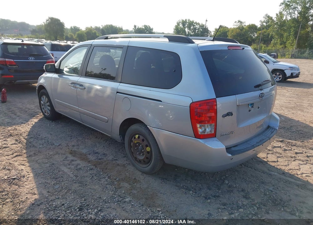 2011 KIA SEDONA LX VIN: KNDMG4C70B6368966
