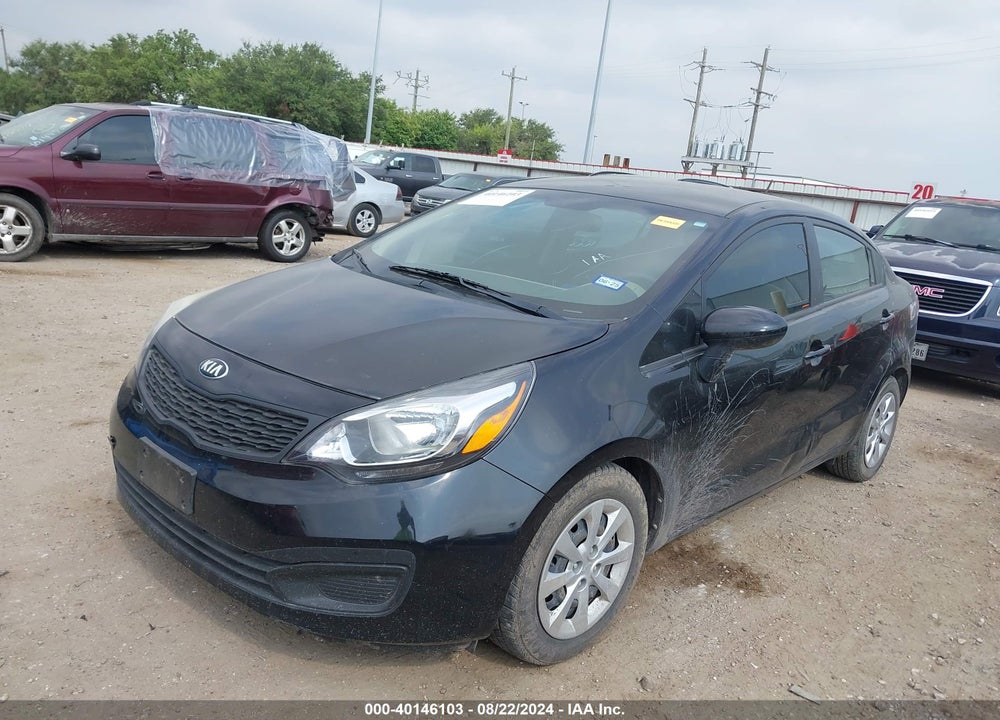 2015 KIA RIO LX VIN: KNADM4A32F6440844