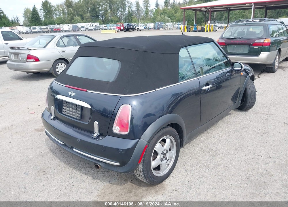 2006 MINI COOPER VIN: WMWRF33556TG13866
