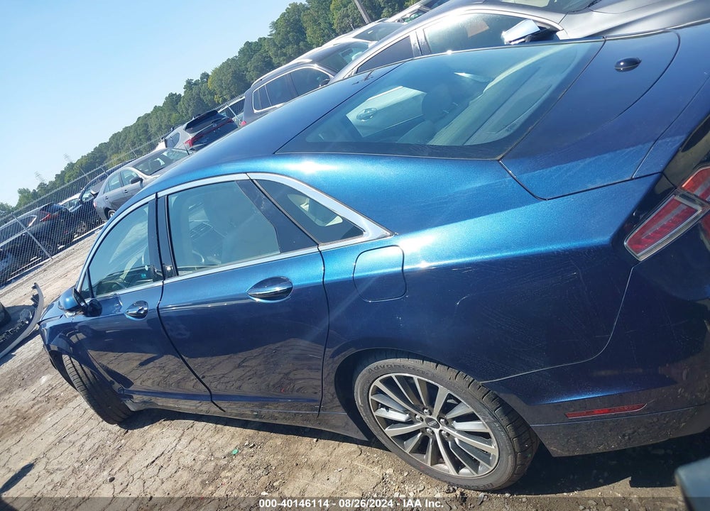 2017 LINCOLN MKZ SELECT VIN: 3LN6L5C95HR663385