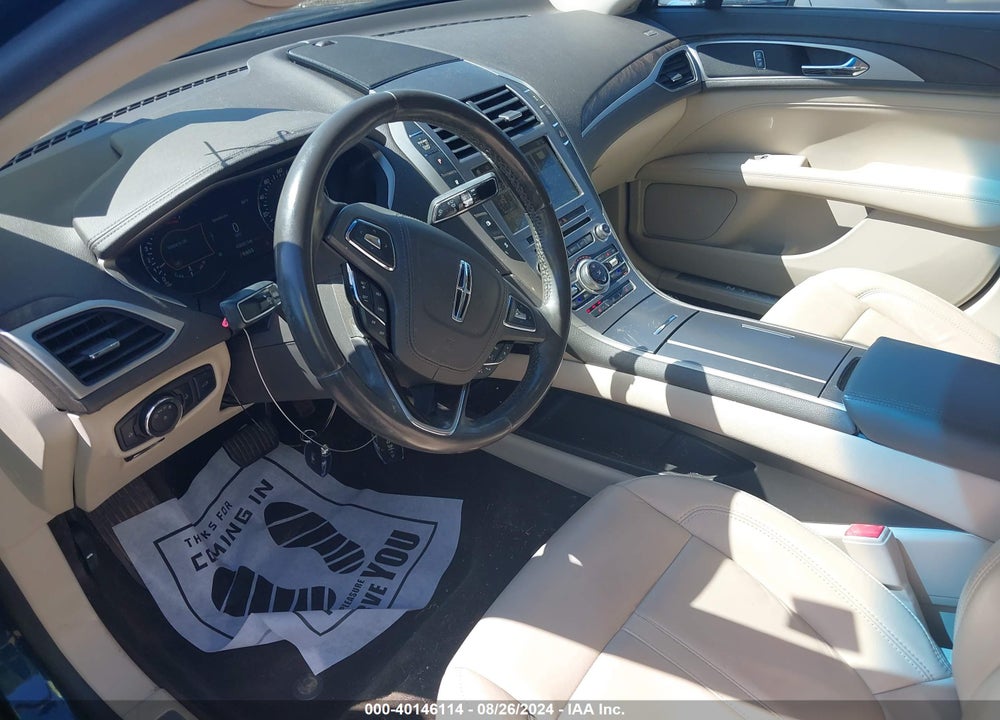 2017 LINCOLN MKZ SELECT VIN: 3LN6L5C95HR663385