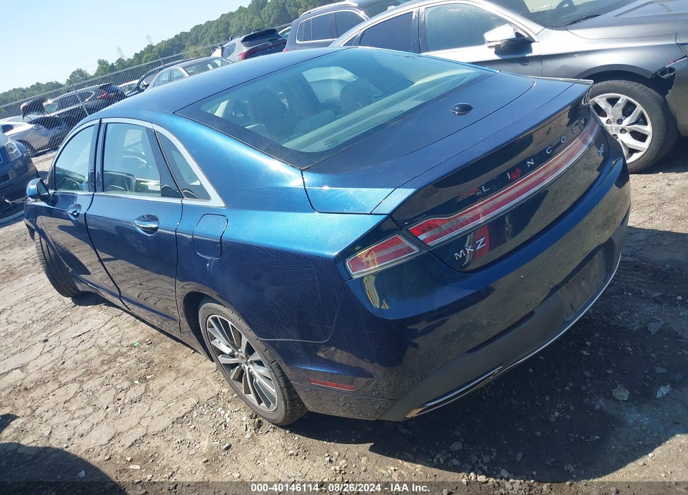 2017 LINCOLN MKZ SELECT VIN: 3LN6L5C95HR663385