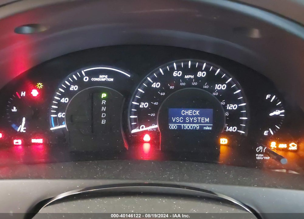 2008 TOYOTA CAMRY HYBRID VIN: 4T1BB46K48U031464