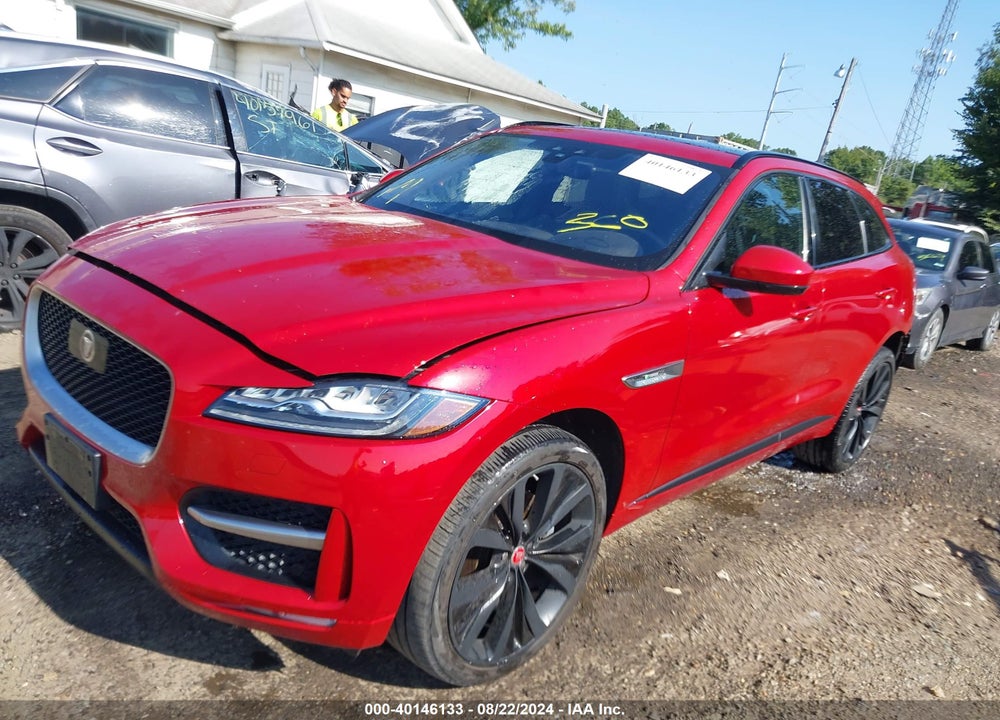2020 JAGUAR F-PACE R-SPORT P300 AWD AUTOMATIC VIN: SADCL2GX7LA625095