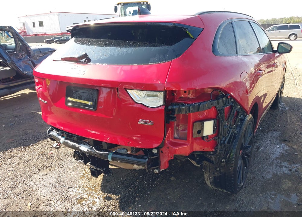 2020 JAGUAR F-PACE R-SPORT P300 AWD AUTOMATIC VIN: SADCL2GX7LA625095