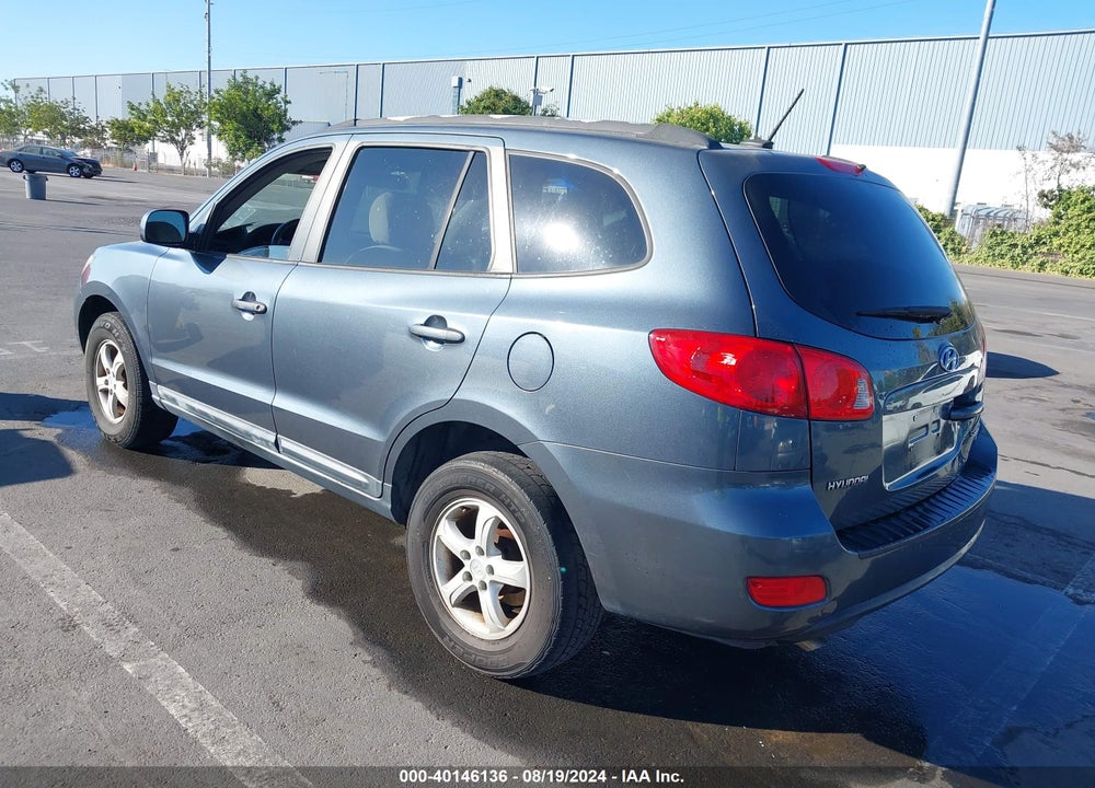 2008 HYUNDAI SANTA FE GLS VIN: 5NMSG73D18H135561