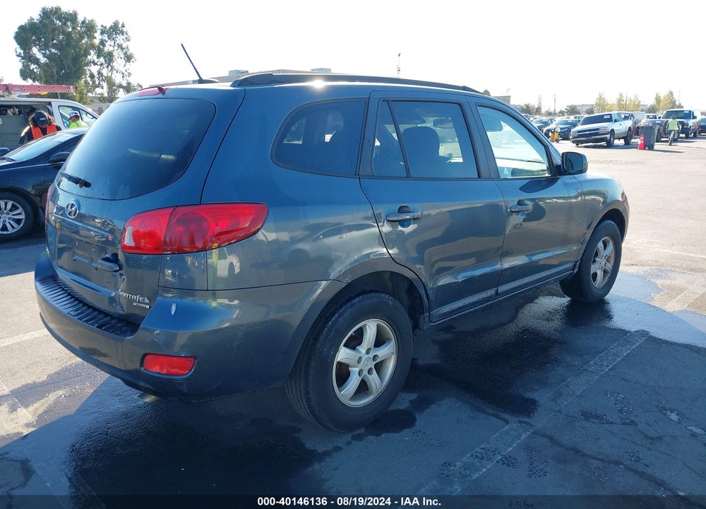 2008 HYUNDAI SANTA FE GLS VIN: 5NMSG73D18H135561