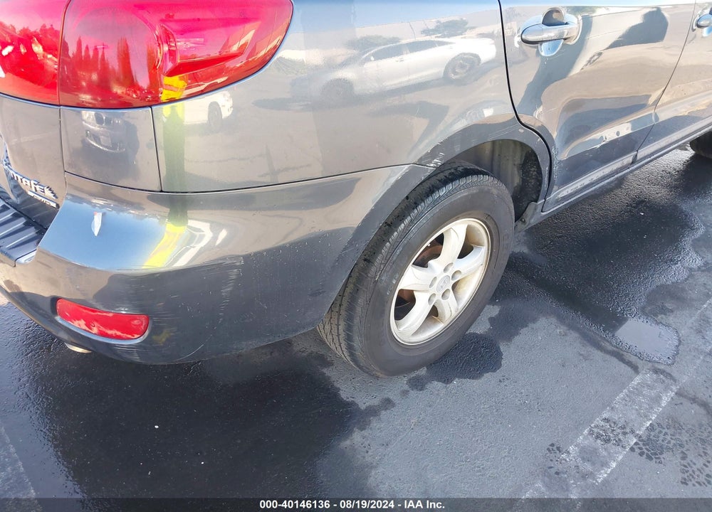 2008 HYUNDAI SANTA FE GLS VIN: 5NMSG73D18H135561
