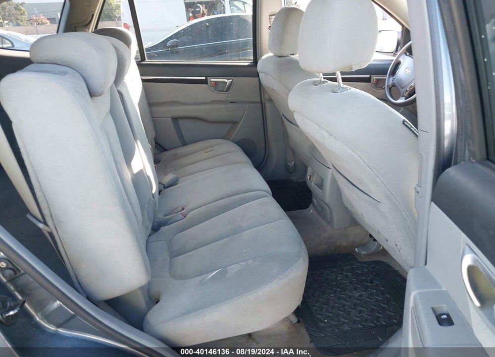 2008 HYUNDAI SANTA FE GLS VIN: 5NMSG73D18H135561