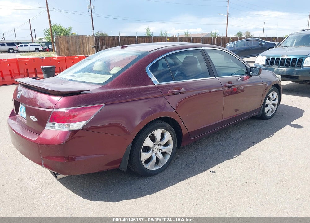 2008 HONDA ACCORD 2.4 EX-L VIN: 1HGCP268X8A072364
