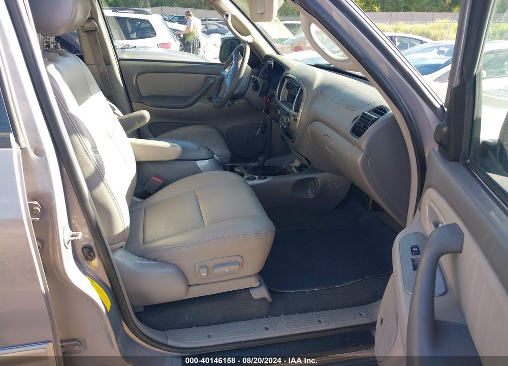 2001 TOYOTA SEQUOIA LIMITED V8 VIN: 5TDBT48A21S047288