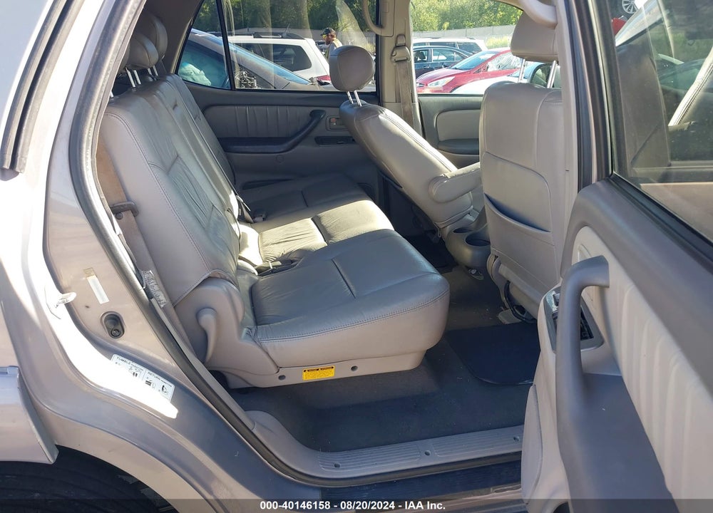 2001 TOYOTA SEQUOIA LIMITED V8 VIN: 5TDBT48A21S047288