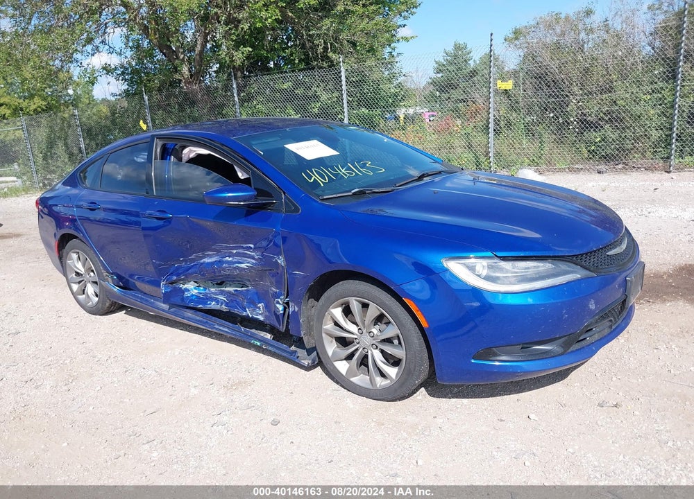 2015 CHRYSLER 200 S VIN: 1C3CCCDG5FN722027