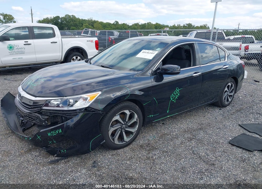2017 HONDA ACCORD EX VIN: 1HGCR2F75HA123478