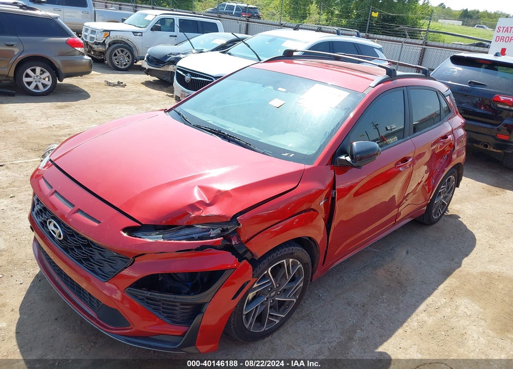 2022 HYUNDAI KONA N LINE VIN: KM8K33A38NU802141