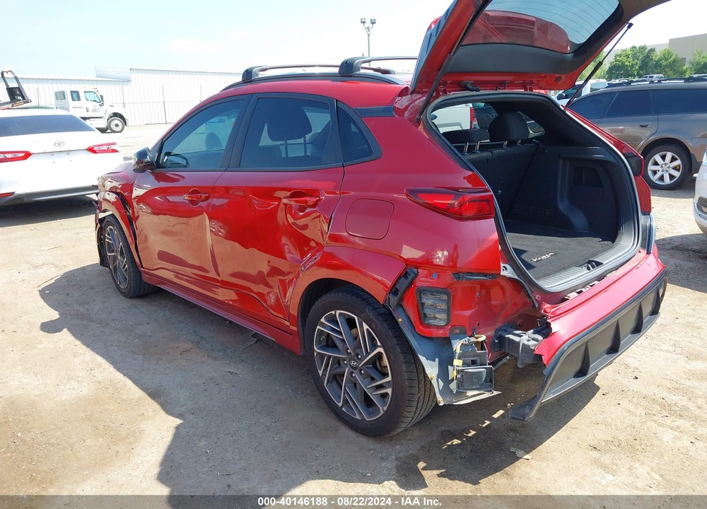 2022 HYUNDAI KONA N LINE VIN: KM8K33A38NU802141