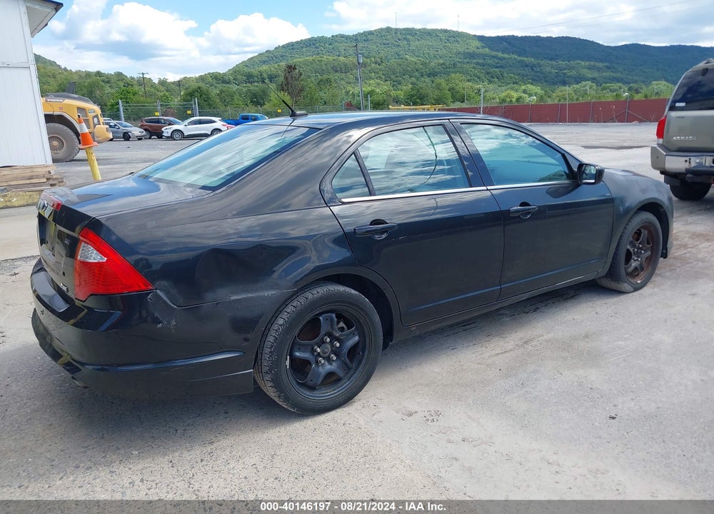 2010 FORD FUSION SE VIN: 3FAHP0HGXAR120573