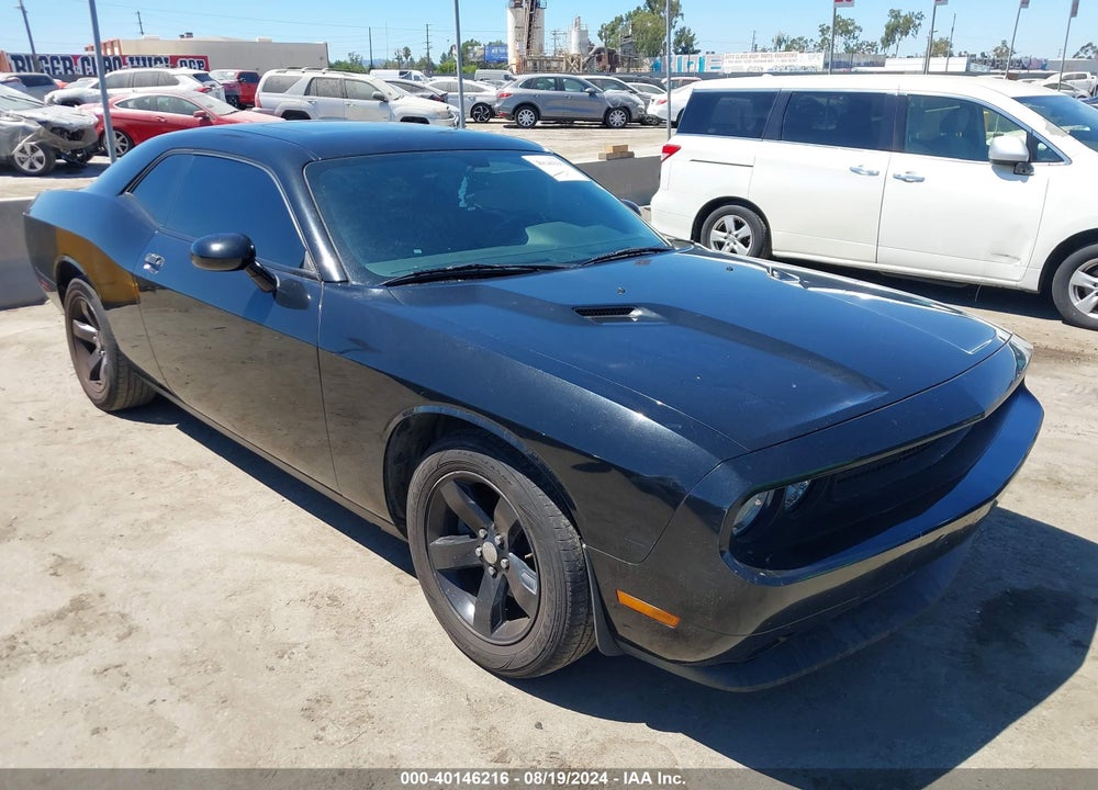 2012 DODGE CHALLENGER SXT VIN: 2C3CDYAG0CH257241