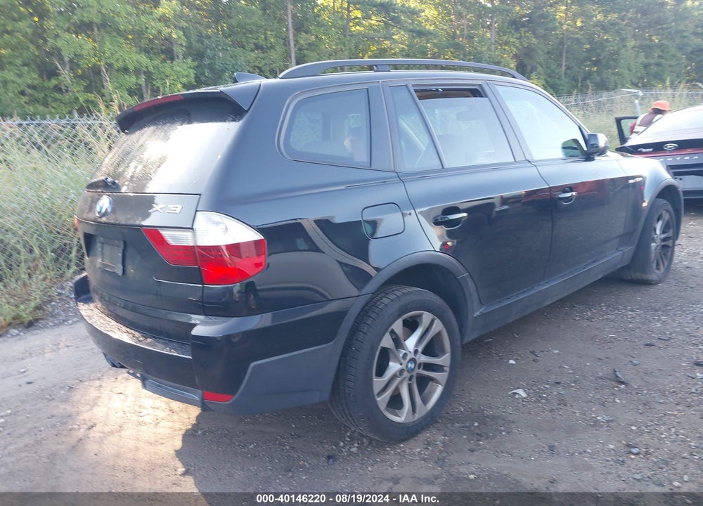 2007 BMW X3 3.0SI VIN: WBXPC93437WF26953