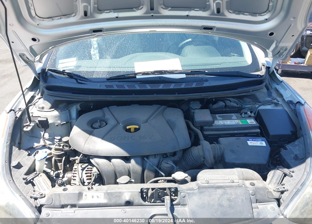 2013 HYUNDAI ELANTRA GLS VIN: KMHDH4AE4DU849229
