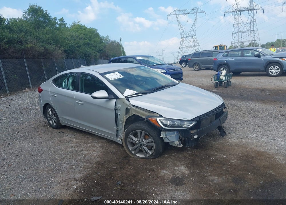 2017 HYUNDAI ELANTRA SE VIN: 5NPD84LF0HH206838
