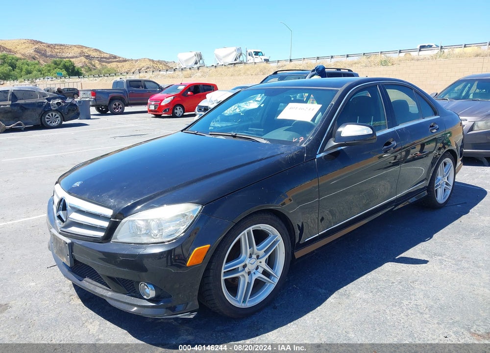 2009 MERCEDES-BENZ C 300 LUXURY/SPORT VIN: WDDGF54X19F235606