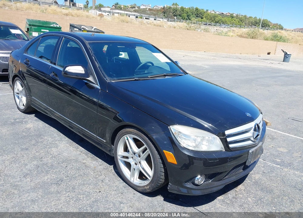 2009 MERCEDES-BENZ C 300 LUXURY/SPORT VIN: WDDGF54X19F235606